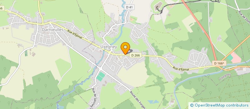 localisation de l'entreprise MONSIEUR VINCENT DE PEDRINI  UXEGNEY