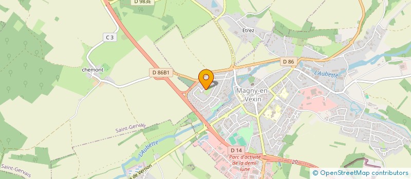 localisation de l'entreprise MONSIEUR VINCENT DE PINHO à SAINT-GERVAIS