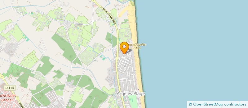 localisation de l'entreprise MONSIEUR VINCENT DE SCHEPPER  ARGELES-SUR-MER