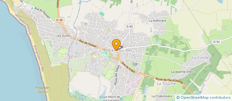 localisation de l'entreprise MONSIEUR VINCENT DE SOUSA COUTO à BREM-SUR-MER