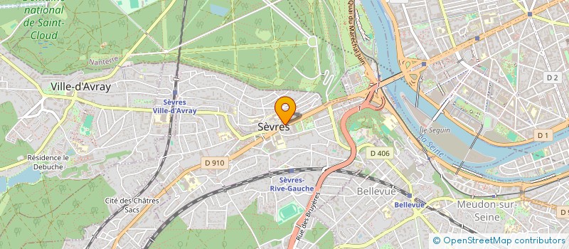 localisation de l'entreprise MONSIEUR VINCENT DE VERNEJOUL à SEVRES