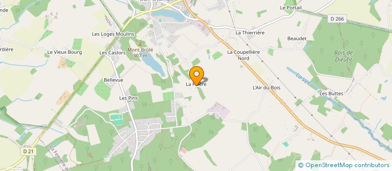 localisation de l'entreprise MONSIEUR VINCENT DEAUVERNE à LA FERRIERE-AUX-ETANGS