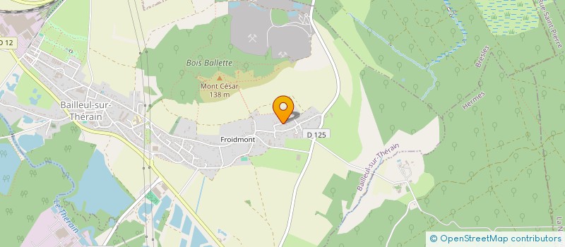 localisation de l'entreprise MONSIEUR VINCENT DEBAER  BAILLEUL-SUR-THERAIN