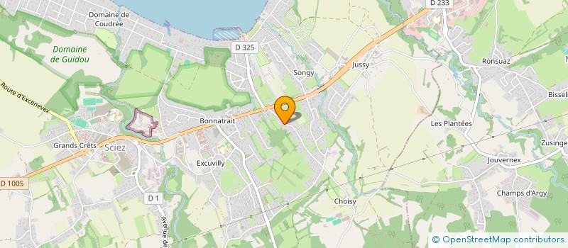 localisation de l'entreprise MONSIEUR VINCENT DEBERNARDI  SCIEZ