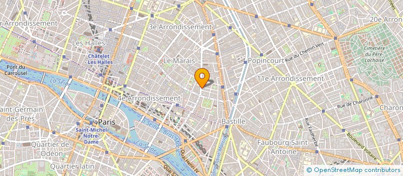 localisation de l'entreprise MONSIEUR VINCENT DEBIERRE  PARIS