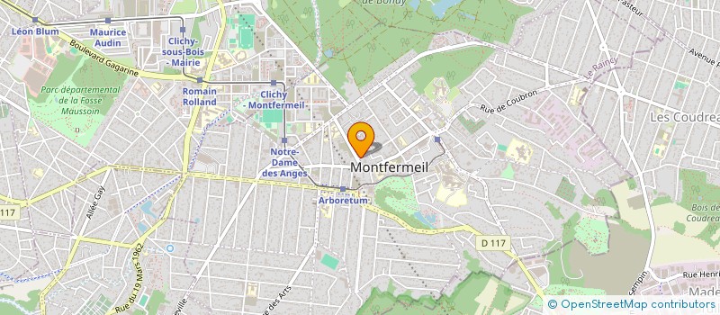 localisation de l'entreprise MONSIEUR VINCENT DEBIEU à MONTFERMEIL