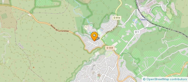 localisation de l'entreprise MONSIEUR VINCENT DEBLED  CASSIS