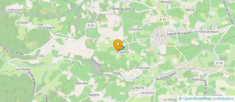 localisation de l'entreprise MONSIEUR VINCENT DEBONNAIRE  BLACE