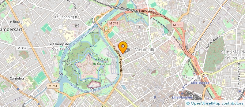 localisation de l'entreprise MONSIEUR VINCENT DEBRIFFE à LILLE