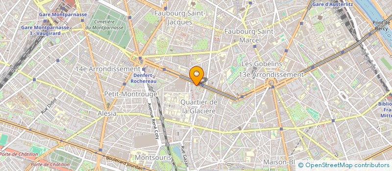 localisation de l'entreprise MONSIEUR VINCENT DECARPENTRIE  PARIS