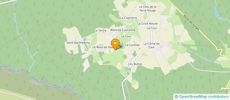 localisation de l'entreprise MONSIEUR VINCENT DEDET  PAIMPONT