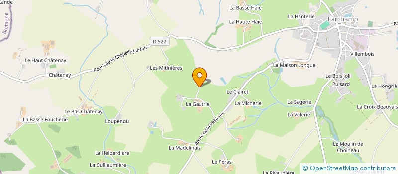 localisation de l'entreprise MONSIEUR VINCENT DEFAUX  LARCHAMP