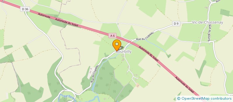 localisation de l'entreprise MONSIEUR VINCENT DEFFONTAINES  VIC-DE-CHASSENAY