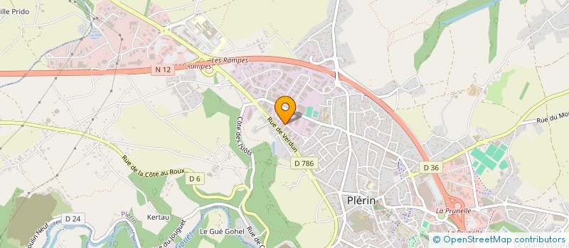 localisation de l'entreprise MONSIEUR VINCENT DEGASNE à PLERIN