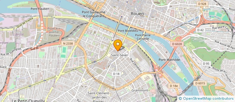 localisation de l'entreprise MONSIEUR VINCENT DEGORRE à ROUEN