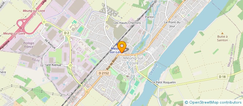 localisation de l'entreprise MONSIEUR VINCENT DEGUILLE à MEUNG-SUR-LOIRE