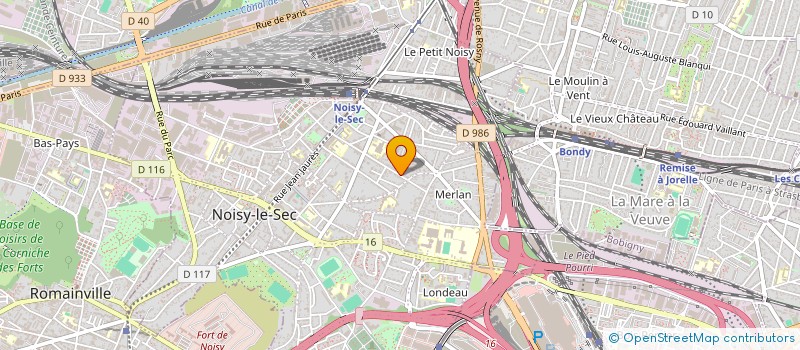 localisation de l'entreprise MONSIEUR VINCENT DEGY à NOISY-LE-SEC