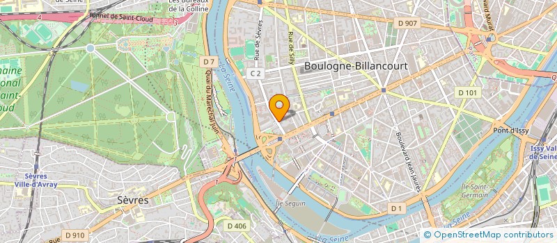 localisation de l'entreprise MONSIEUR VINCENT DEL DUCA à BOULOGNE-BILLANCOURT