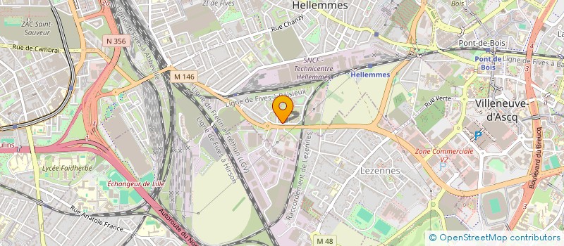 localisation de l'entreprise MONSIEUR VINCENT DELACROIX à LILLE