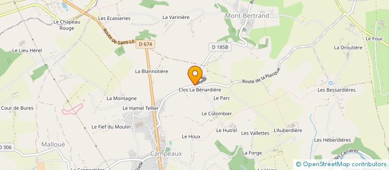 localisation de l'entreprise MONSIEUR VINCENT DELAHAYE  SOULEUVRE EN BOCAGE