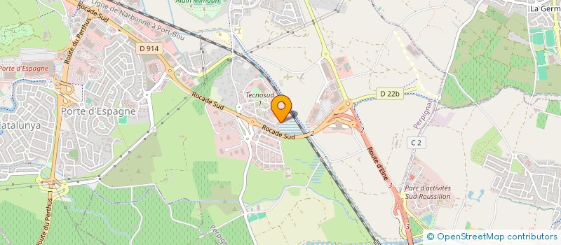 localisation de l'entreprise MONSIEUR VINCENT DELALANDE  PERPIGNAN