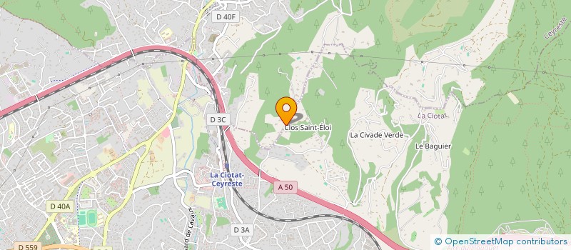localisation de l'entreprise MONSIEUR VINCENT DELAUNAY à CEYRESTE