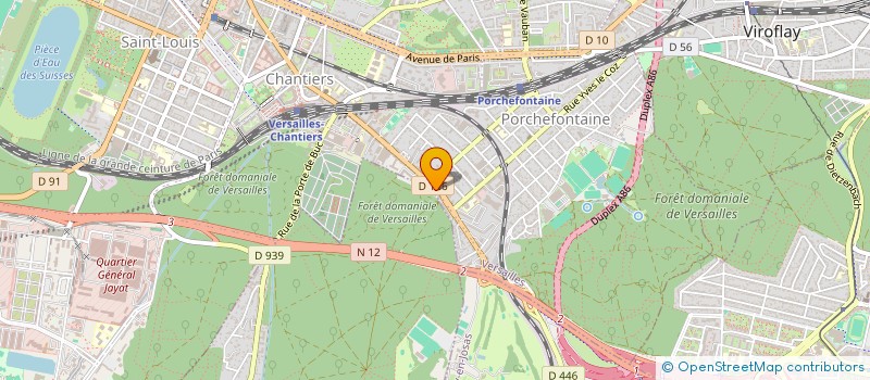 localisation de l'entreprise MONSIEUR VINCENT DELAUNAY à VERSAILLES