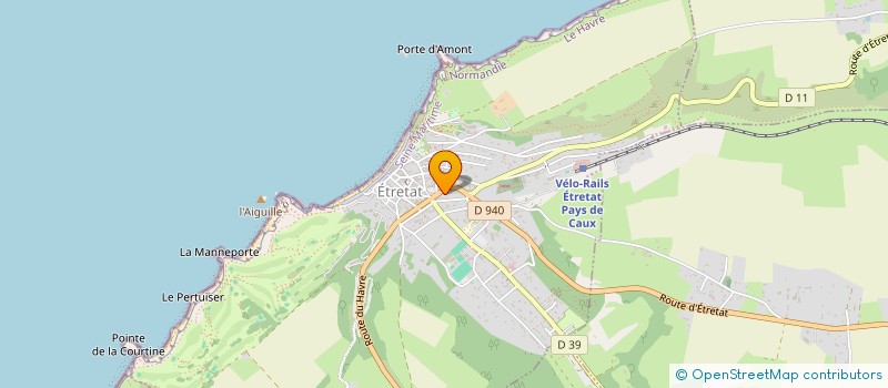 localisation de l'entreprise MONSIEUR VINCENT DELAUNAY  ETRETAT