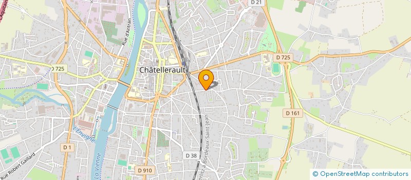 localisation de l'entreprise MONSIEUR VINCENT DELAVAUD à CHATELLERAULT