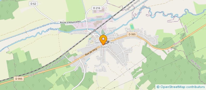 localisation de l'entreprise MONSIEUR VINCENT DELCOURT  SERMAIZE-LES-BAINS