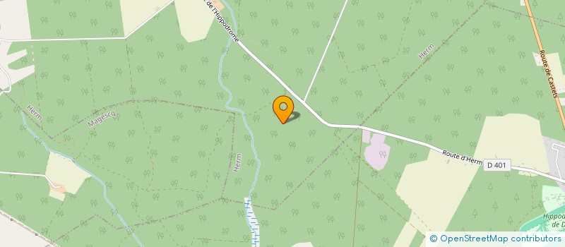 localisation de l'entreprise MONSIEUR VINCENT DELEST  HERM