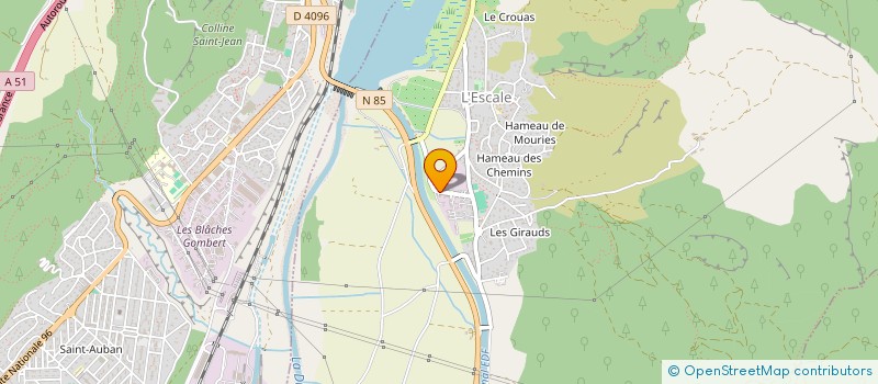 localisation de l'entreprise MONSIEUR VINCENT DELFINO  L'ESCALE