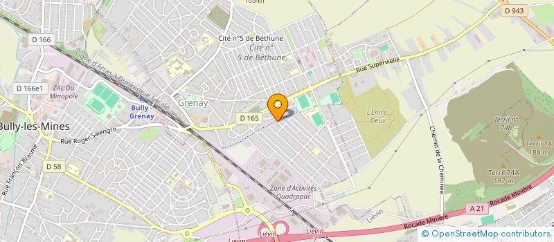 localisation de l'entreprise MONSIEUR VINCENT DELPIERRE  GRENAY