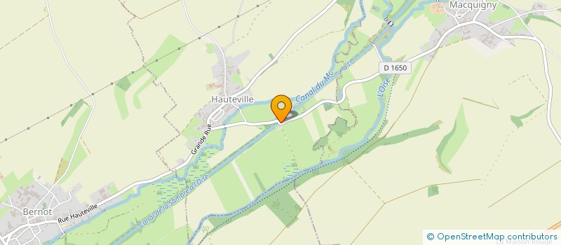 localisation de l'entreprise MONSIEUR VINCENT DELPIERRE  HAUTEVILLE