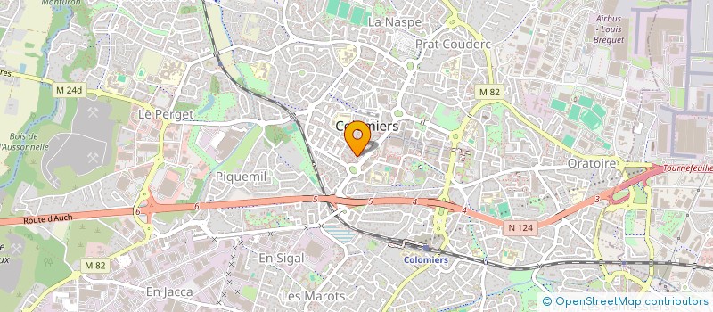localisation de l'entreprise MONSIEUR VINCENT DEMESTE à COLOMIERS