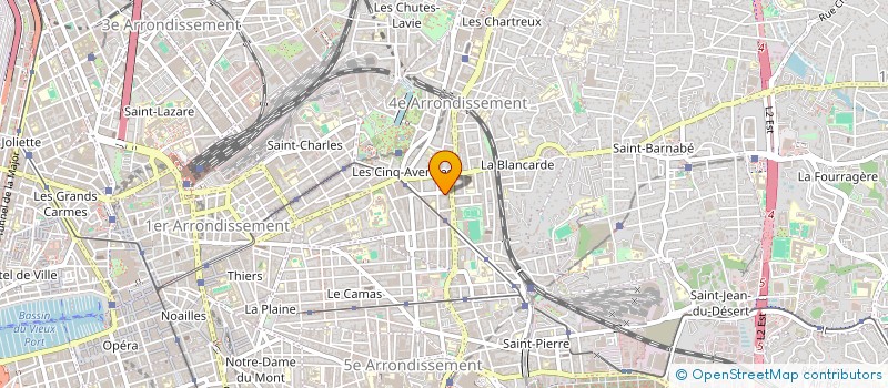 localisation de l'entreprise MONSIEUR VINCENT DEMEUSOY à MARSEILLE