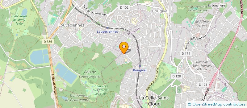 localisation de l'entreprise MONSIEUR VINCENT DEMOLLIENS  BOUGIVAL