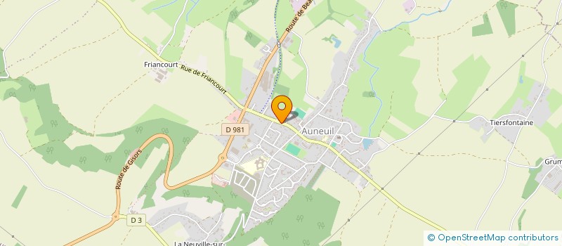 localisation de l'entreprise MONSIEUR VINCENT DENIZOT  AUNEUIL