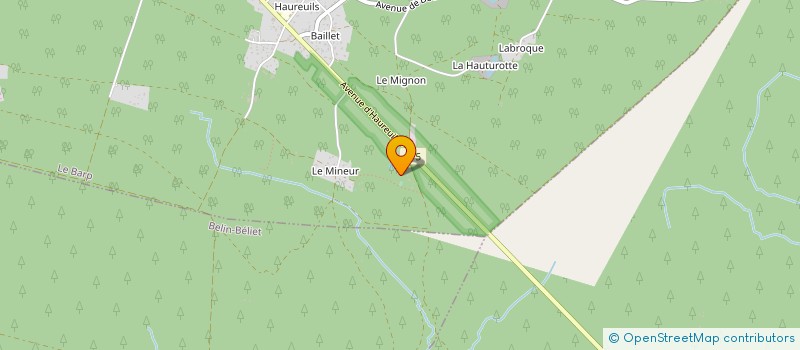 localisation de l'entreprise MONSIEUR VINCENT DENOS  LE BARP