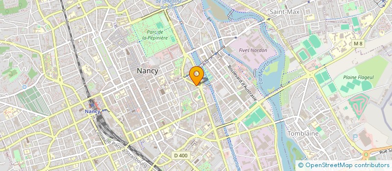 localisation de l'entreprise MONSIEUR VINCENT DEPRAT  NANCY