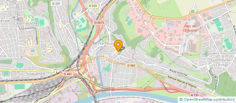 localisation de l'entreprise MONSIEUR VINCENT DERIVERY  HARFLEUR