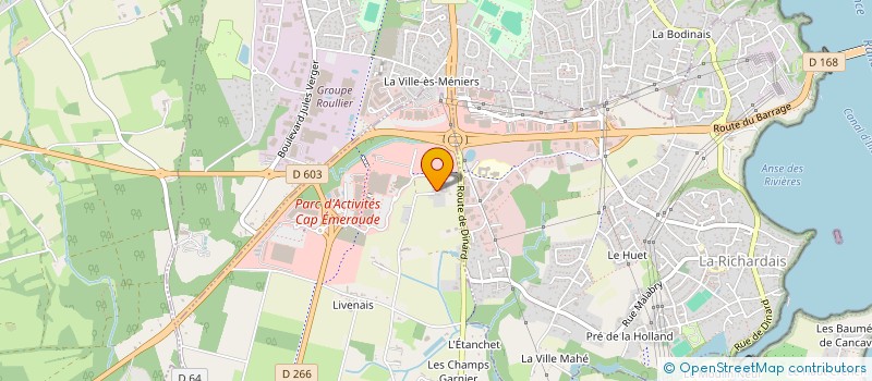 localisation de l'entreprise MONSIEUR VINCENT DEROO  PLEURTUIT