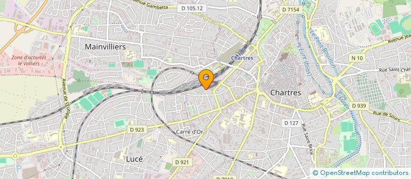 localisation de l'entreprise MONSIEUR VINCENT DESBOIS à CHARTRES