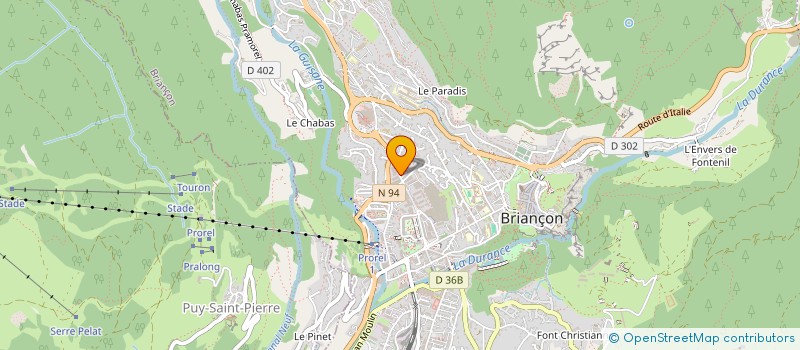localisation de l'entreprise MONSIEUR VINCENT DESCHAMPS à BRIANCON