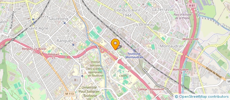 localisation de l'entreprise MONSIEUR VINCENT DESCHAUX à TOULOUSE