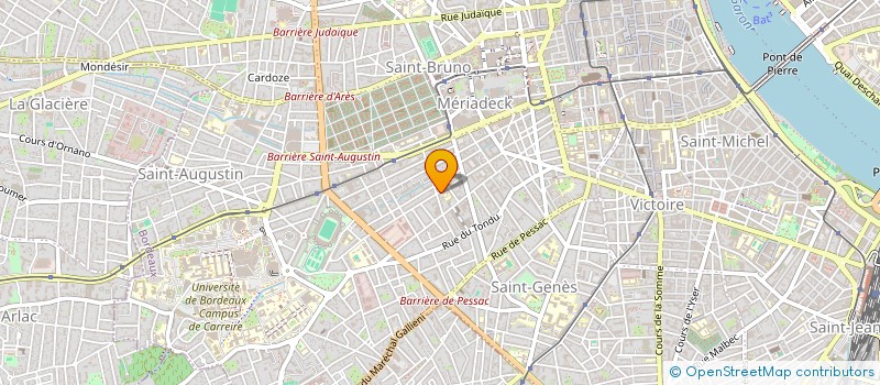 localisation de l'entreprise MONSIEUR VINCENT DESCOMPS  BORDEAUX