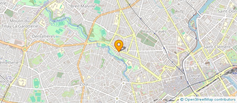localisation de l'entreprise MONSIEUR VINCENT DESCOURTIEUX à NANTES