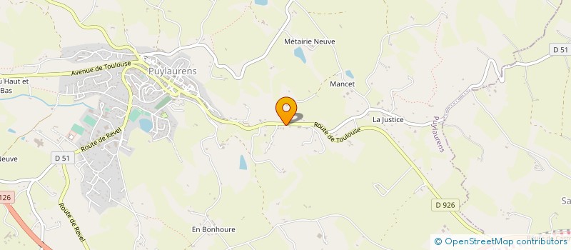 localisation de l'entreprise MONSIEUR VINCENT DESMANET à PUYLAURENS