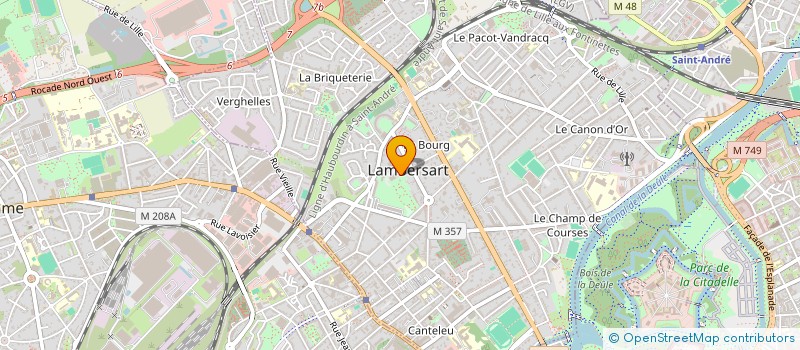 localisation de l'entreprise MONSIEUR VINCENT DESMET à LAMBERSART