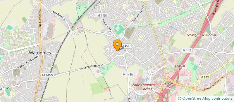 localisation de l'entreprise MONSIEUR VINCENT DESNOULET à FACHES-THUMESNIL